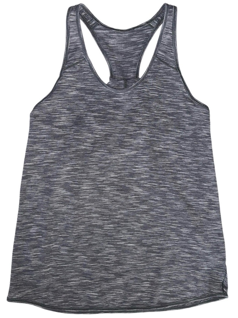 lululemon athletica Essential Tank in Heathered Grey Space-Dye Racerback